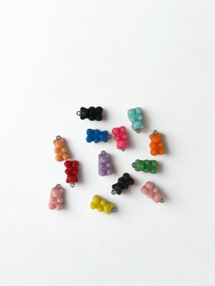 Orsetti Colorati A Ciondolo In Plastica Rigida | Meta Beauty